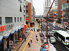 直進中